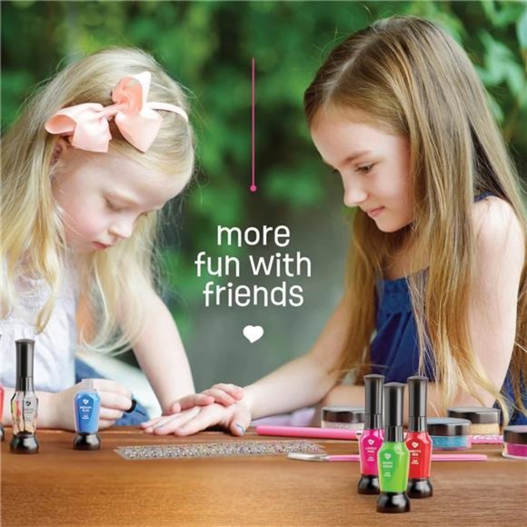 Nail Art Studio for Girls - Nail Polish Kit for Kids Ages 7-12 Years Old - Picture 6 of 7